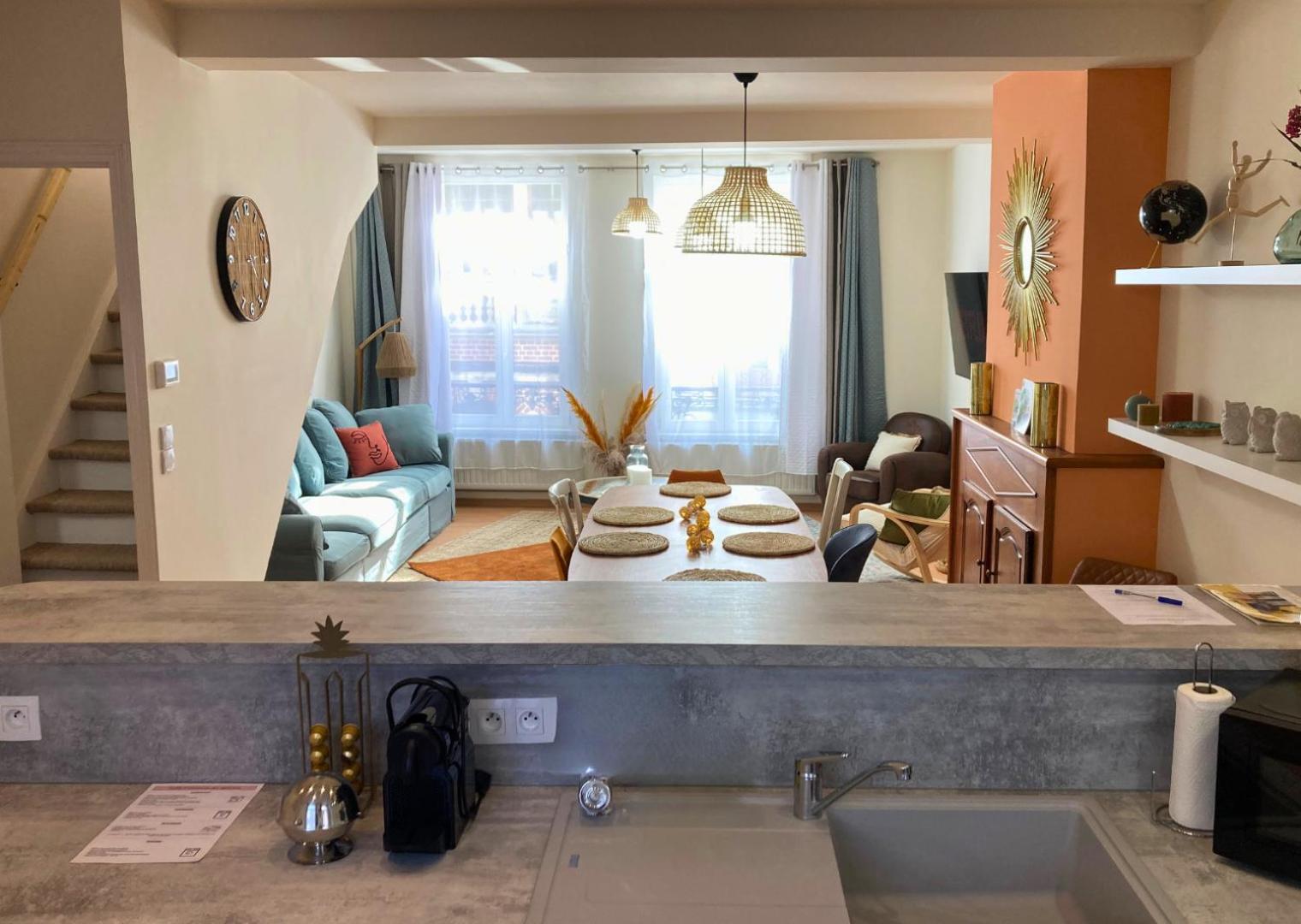 Le Bohemian Chic - 4 Chambres En Hypercentre De Saint-Omer, Ideal Pour Les Groupes Exterior photo